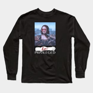 Mona Lisa Long Sleeve T-Shirt